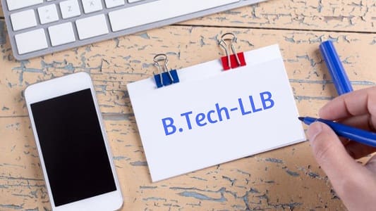 B.Tech LL.B. Course