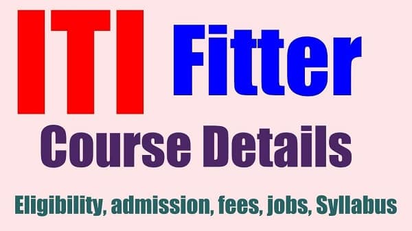 ITI Fitter Course India