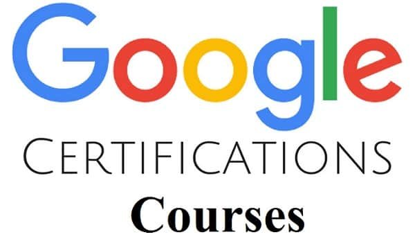 Google Certification Courses