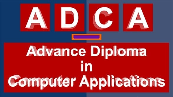 ADCA Course India