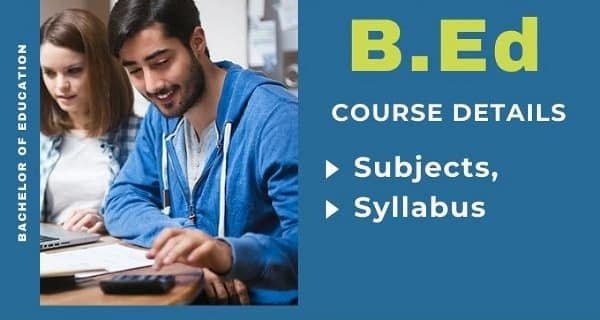 B.Ed Course